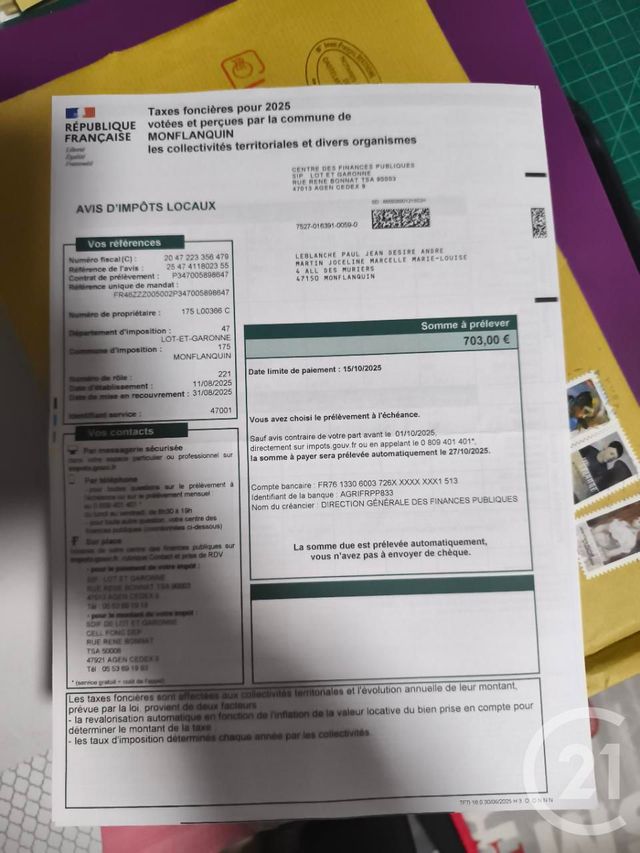 maison à vendre - 4 pièces - 103.0 m2 - MONFLANQUIN - 47 - AQUITAINE - Century 21 Bastien Gonzalez